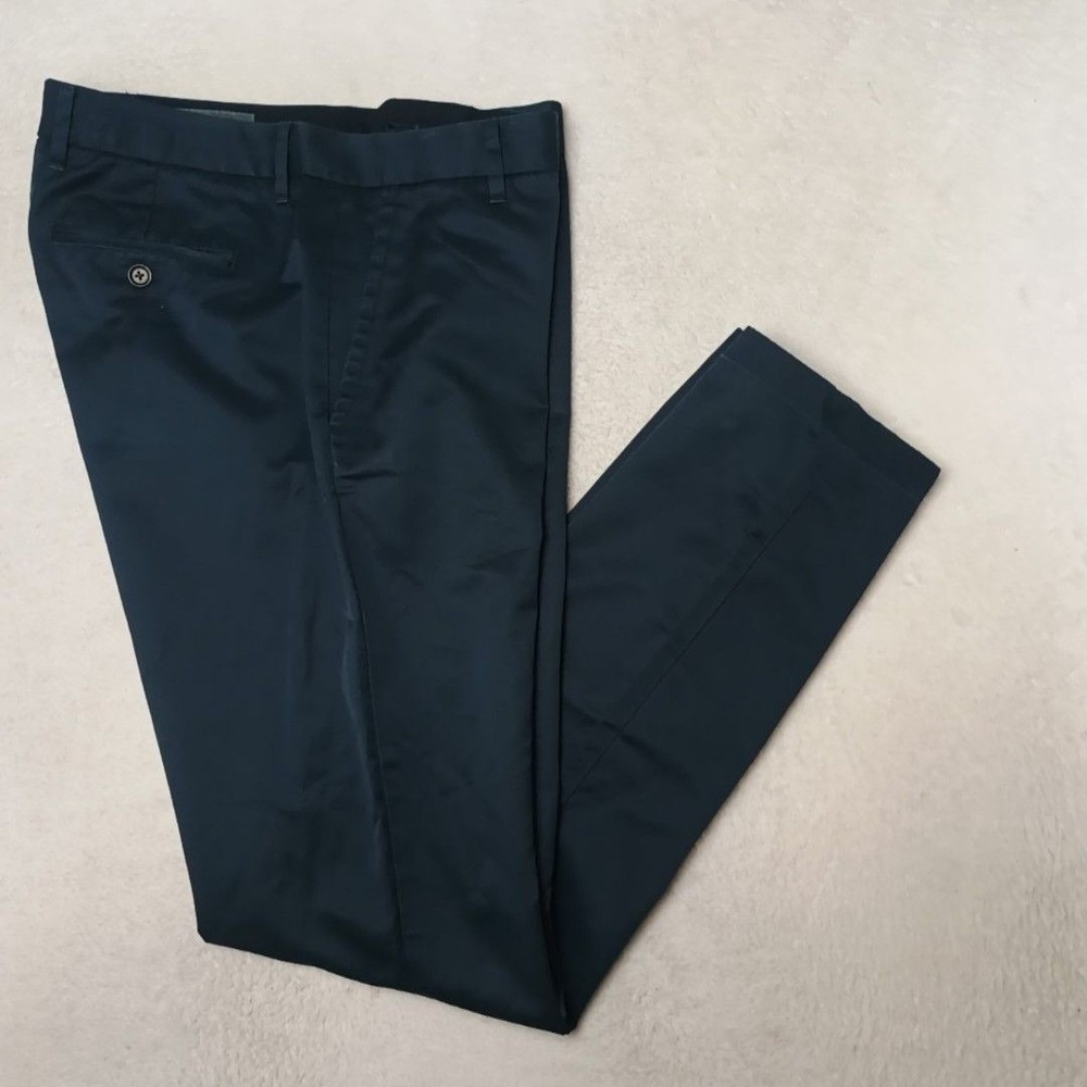 Bonobos Pants Men 31x32 Blue Chino Athletic Flat Front Monday Workday Warrior